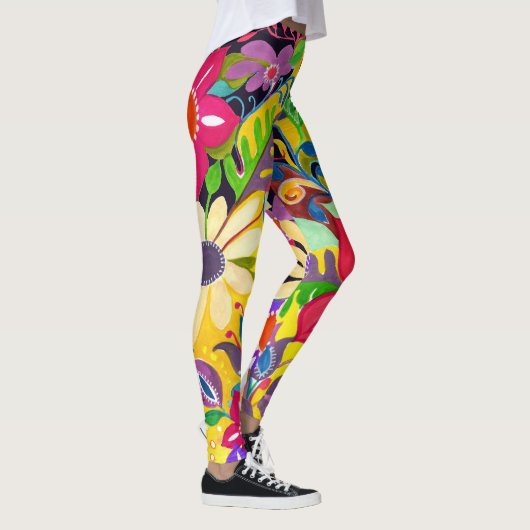 Leggings multiples d'alimentation de fleur (Droite)