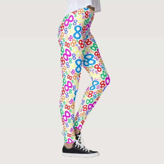 Leggings Multiples d'infinité (Droite)