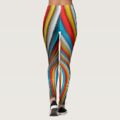 Leggings Multy 3D Abstrait (Dos)