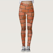Leggings mur en brique (Devant)
