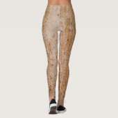 Leggings Mur en fer rouillé, détail de texture. (Dos)
