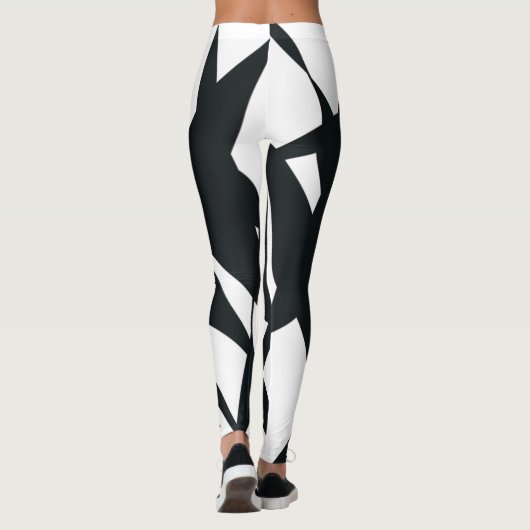 LEGGINGS MURAUX SKETCH NOIR (Dos)