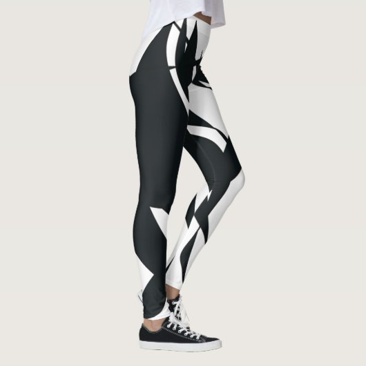 LEGGINGS MURAUX SKETCH NOIR (Droite)