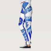 Leggings Musique de bleus (Gauche)