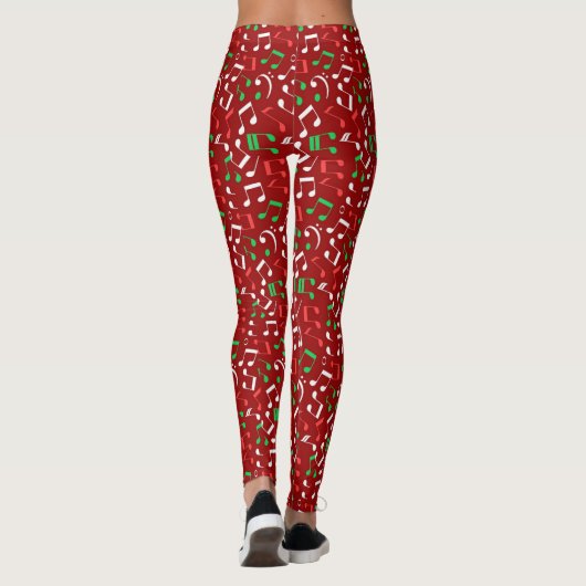 Leggings Musique de Noël (Dos)