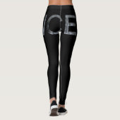 Leggings Musique Électronique Trance de Danse (Dos)