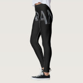 Leggings Musique Électronique Trance de Danse (Gauche)