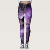 Leggings Musique guitare romantique - Imaginaire (Devant)