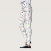 Leggings Musique Notes musicales (Gauche)