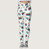 Leggings Musique Soirée Dansante (Devant)