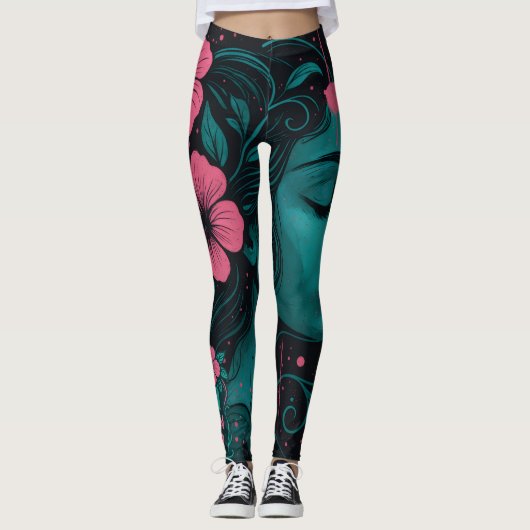 LEGGINGS MUSSA DE LAS FLORES (Devant)