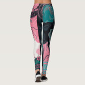 LEGGINGS MUSSA FLORAL (Dos)