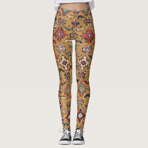 Leggings Mustard Khyrdagyd 19e siècle Rouge foncé coloré