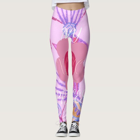 Leggings My Little Princess : Baby Pink Vector Inspirationa (Devant)