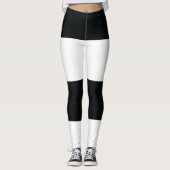 Leggings Mydeas | Bleu et blanc Extra Wide Stripes (Devant)