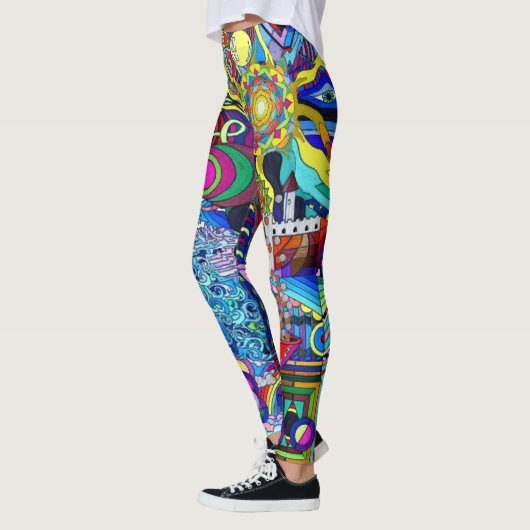 Leggings Myndylspyll a versé (Gauche)