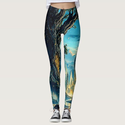 Leggings Myssel Tree City Dreamscape (Devant)