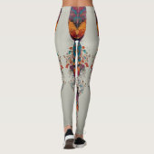 Leggings Mystic Boho Feline Mandala (Dos)