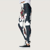 Leggings Mystic Mandala Elephant Art (Gauche)
