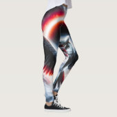 Leggings Mystical Cosmic Celestial Owl (Droite)