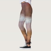 Leggings Mystical Ombre Black Space Galaxy Jupiter Sparkles (Gauche)