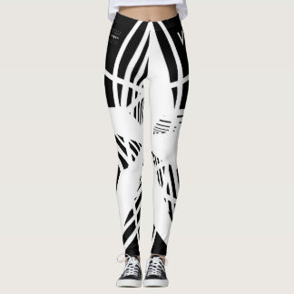 LEGGINGS N-VII [NOIR/WHT]