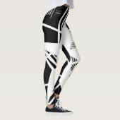 LEGGINGS N-VII [NOIR/WHT] (Droite)