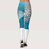 Leggings Nage de requin baleine sous l'eau (Dos)