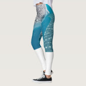 Leggings Nage de requin baleine sous l'eau (Gauche)