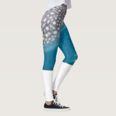 Leggings Nage de requin baleine sous l'eau (Droite)