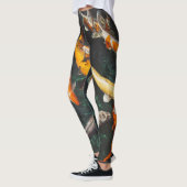 Leggings nager avec le koi (Gauche)
