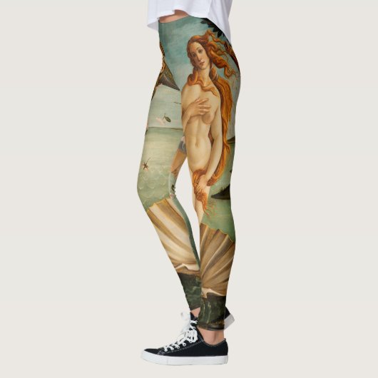 Leggings Naissance de Vénus par Botticelli (Gauche)