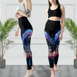 Leggings N'arrêtez jamais d'essayer le sport noir moderne L<br><div class="desc">N'arrêtez jamais d'essayer le sport moderne noir LEGINGS,  citations de sport pour ajouter quelques motivations pour qu'elle continue et travaille dur</div>