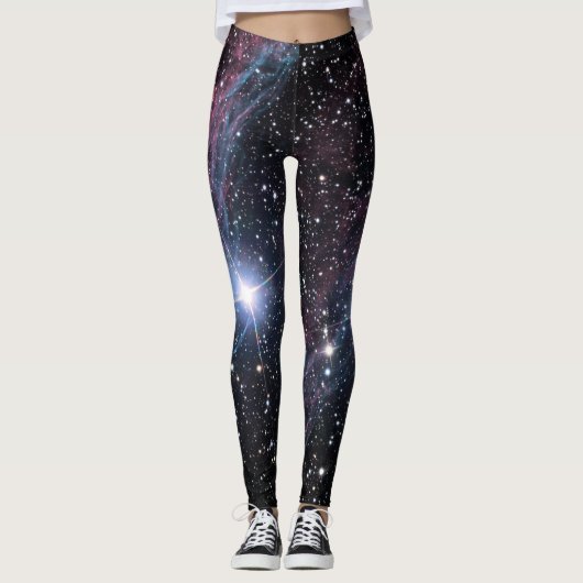 Leggings NASA ESA Veil nébuleuse (Devant)