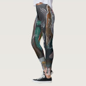 Leggings Natation dans le monde d'esprit (Gauche)