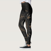Leggings Nation de Buffalo (brun) (Gauche)