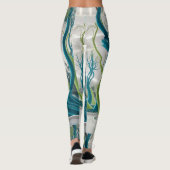 Leggings Nature d'impression 3D (Dos)