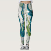 Leggings Nature d'impression 3D (Devant)