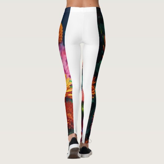 Leggings "Nature énigmatique : Papier peint 3D AMOLED 8K, E (Dos)