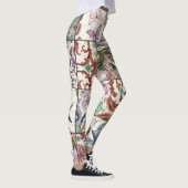 Leggings Nature Patchwork : Chic Arrière - plan sans coutur (Droite)