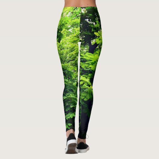 Leggings Nature verte (Dos)