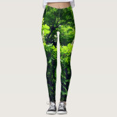 Leggings Nature verte (Devant)