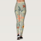 Leggings naturels dynamiques - Impression numériqu (Dos)