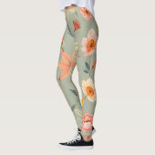 Leggings naturels dynamiques - Impression numériqu (Gauche)
