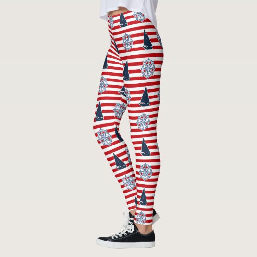 Leggings Nautical design (Gauche)