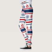 Leggings Nautical design (Gauche)