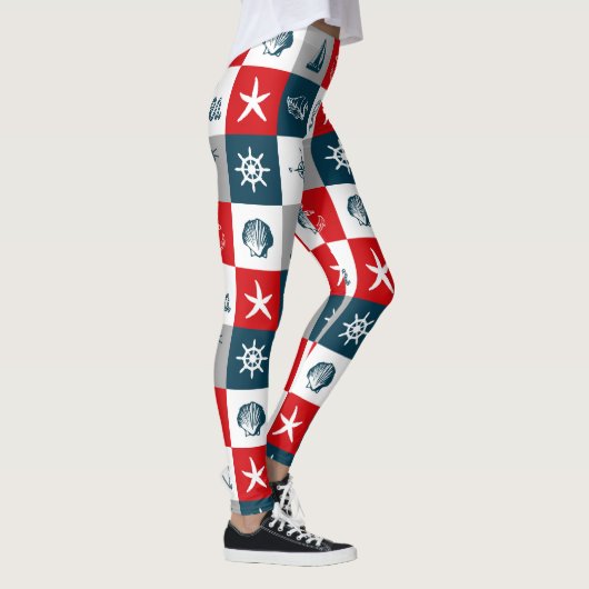 Leggings Nautical themed design (Droite)