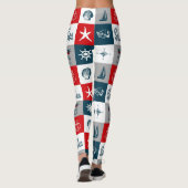 Leggings Nautical themed design (Dos)