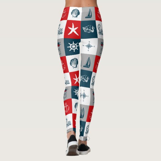 Leggings Nautical themed design (Dos)