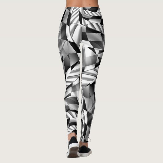 Leggings Navigation argentée… (Dos)